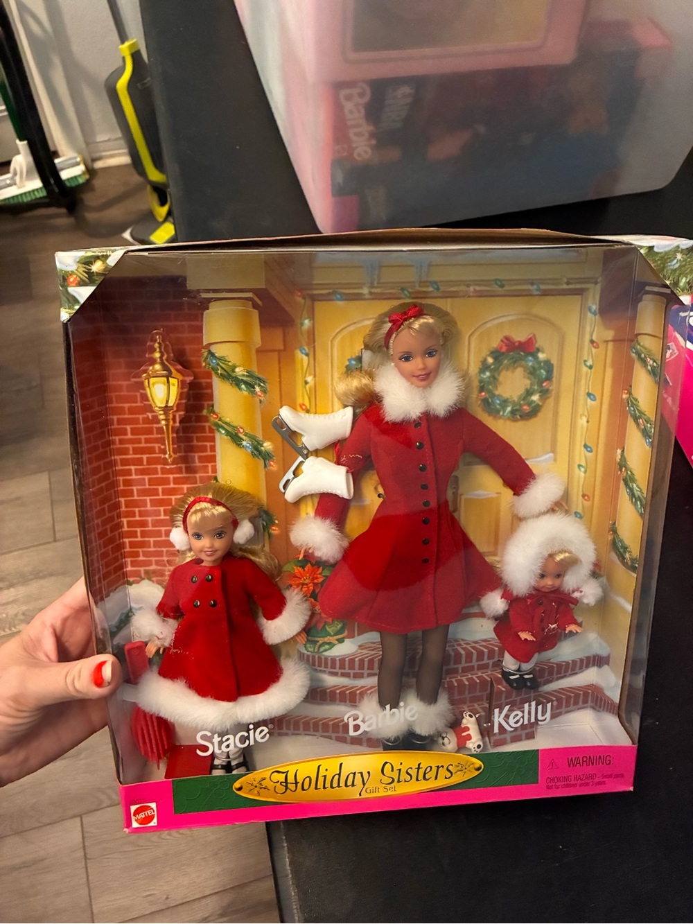 1999 Holiday Sisters Gift Set— Barbie, Stacie & Kelly